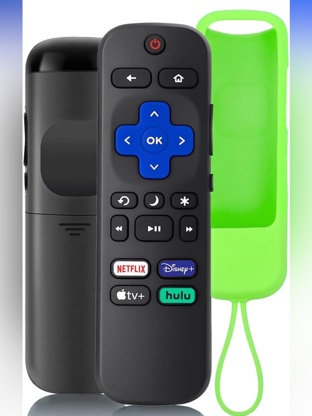 Amazon Roku TV Remote Replacement with Protective Case